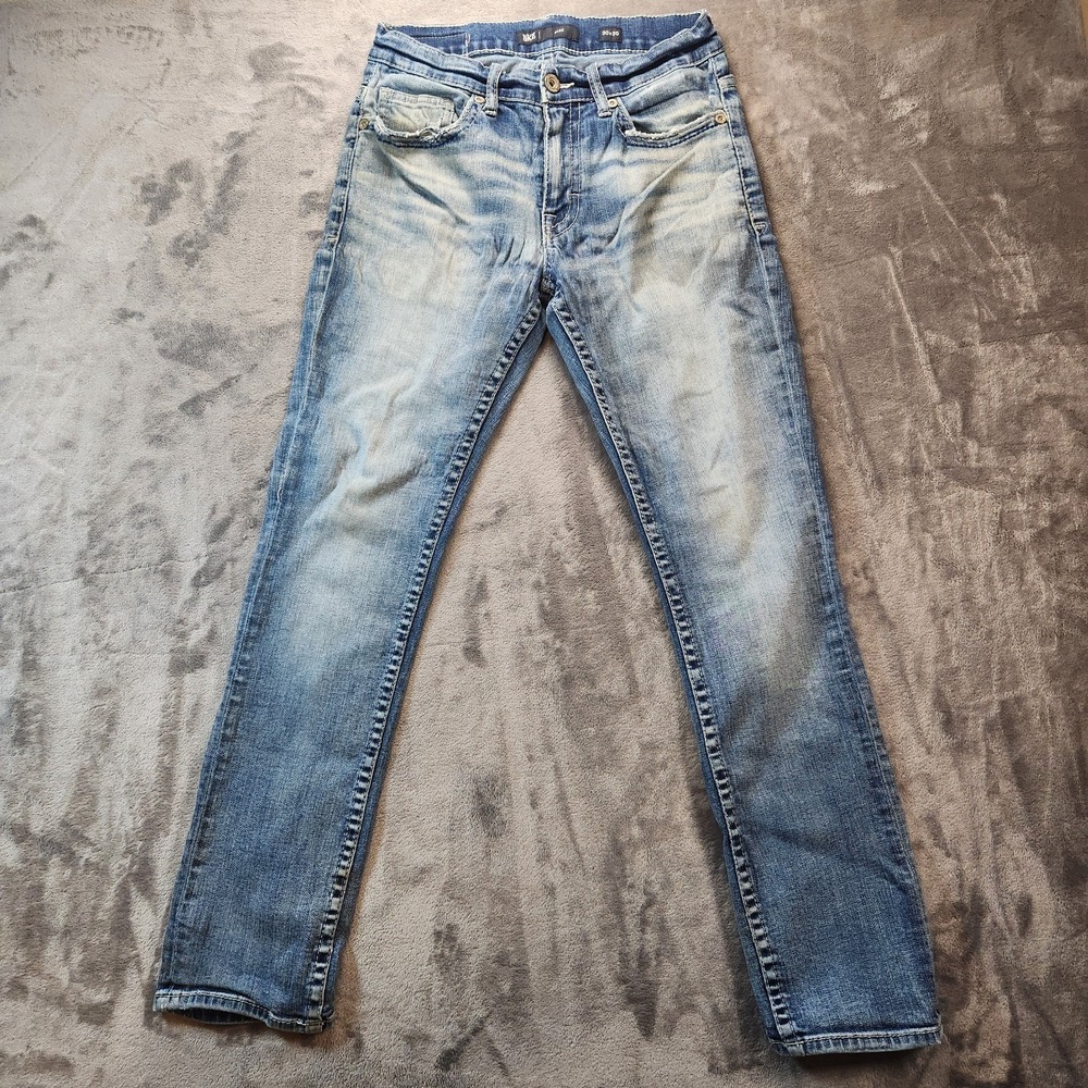 BKE Jeans Mens 30x30 Blue Alec Stretch Slim Straight Leg Medium Wash Denim